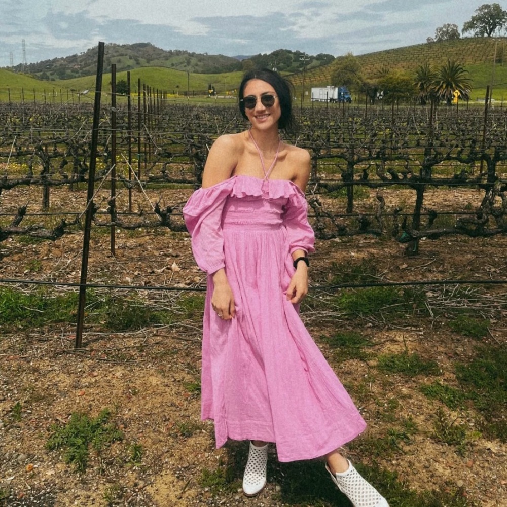 Free People Oasis Midi Dress - Picture 2 of 7